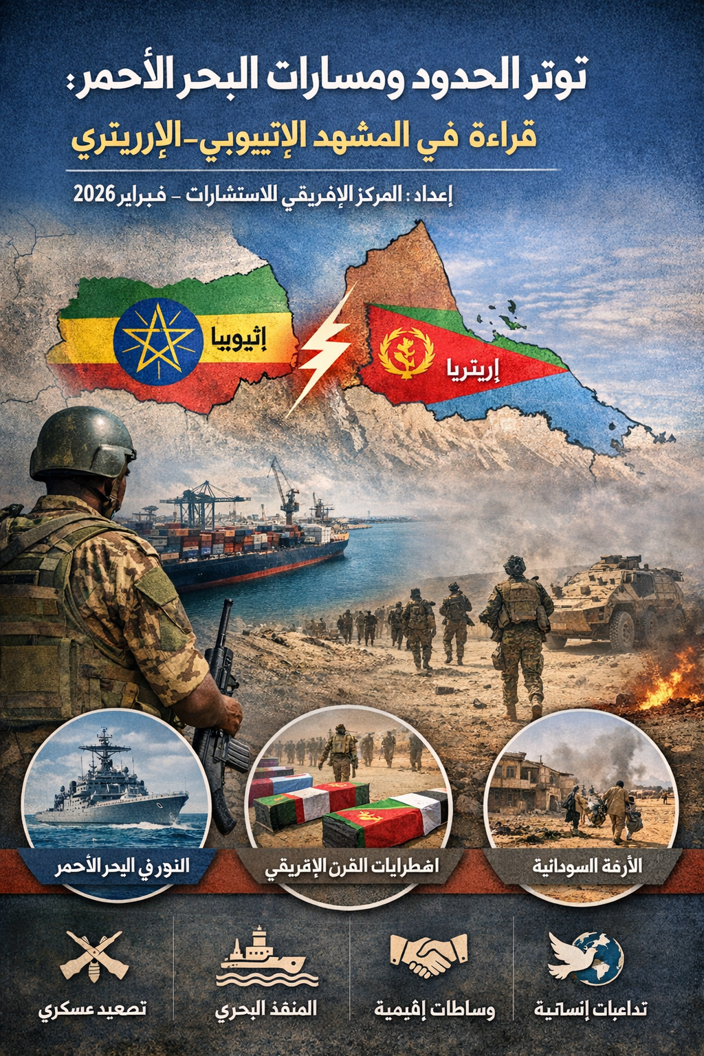 توتر الحدود ومسارات البحر الأحمر: قراءة في المشهد الإثيوبي–الإريتري